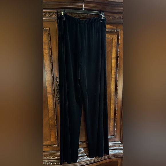 Alex Evenings Sz Large Ladies Black Special Occasion Dress Pants - Picture 6 of 6